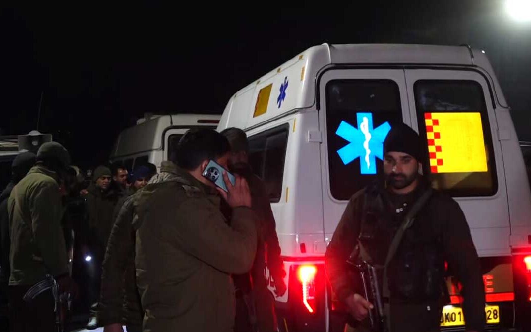 Central teams have conducted a visit to the location of the Nowgam police station explosion to gather samples