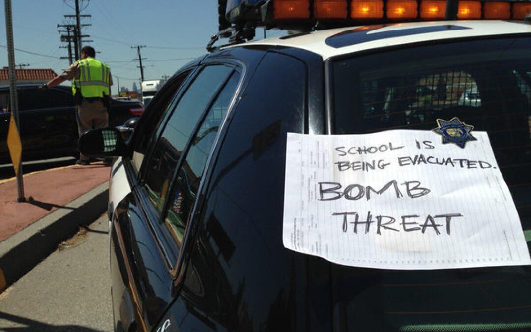Bomb threats reported in California: Sunny Hill High School, Fullerton Union High School, Troy High School, and Fern Drive Elementary School are currently under lockdown
