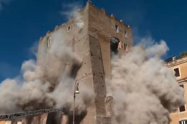 Rome Tower Collapse: Worker Dies After Hours-Long Rescue Operation; PM Meloni Offers Condolences