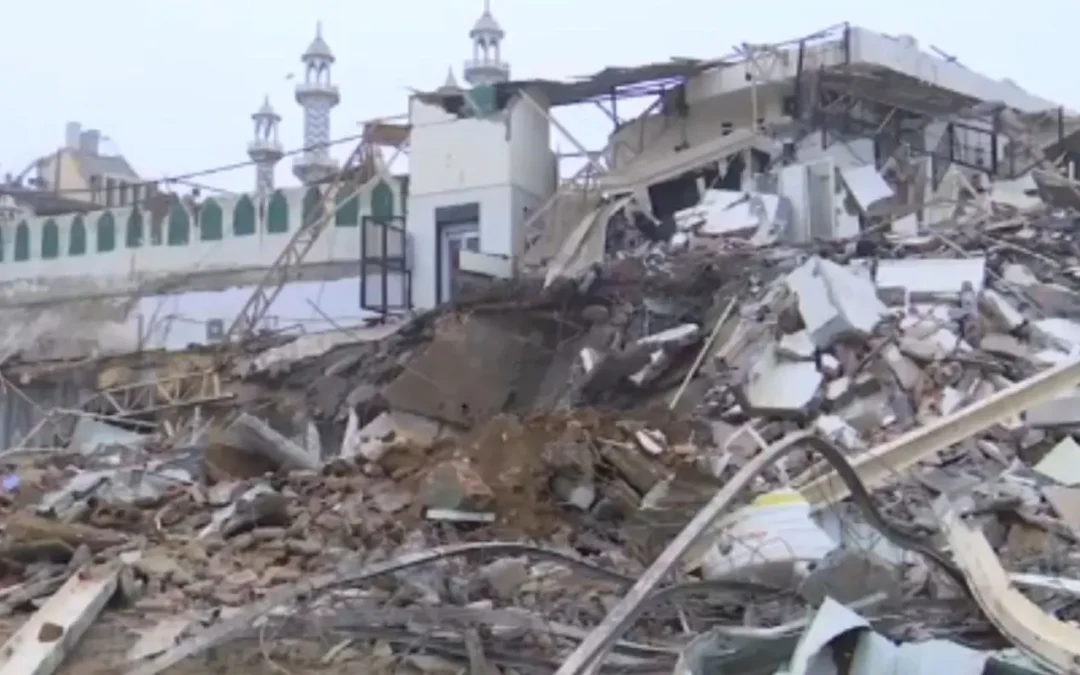 Delhi demolition drive: MCD action near Faiz-e-Ilahi mosque after HC order; five cops injured in stone-pelting