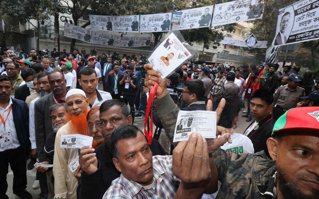 Bangladesh Votes Under Tight Security in First Polls Since 2024 Uprising