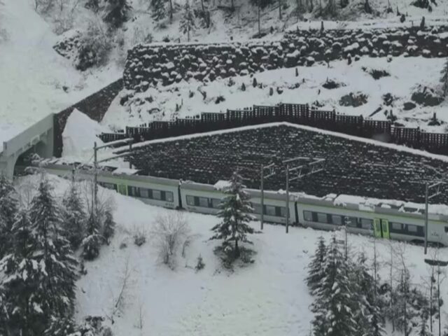 Train Hit by Avalanche in Swiss Alps; Injuries Feared