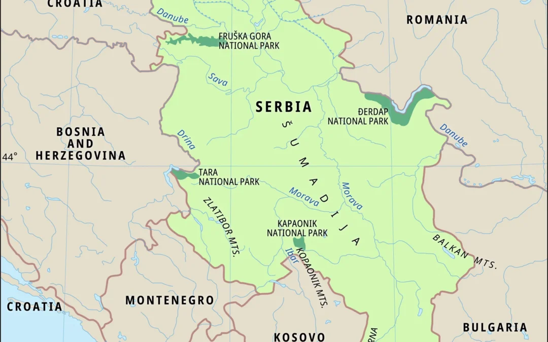 Tens of thousands rally in Serbia demanding elections