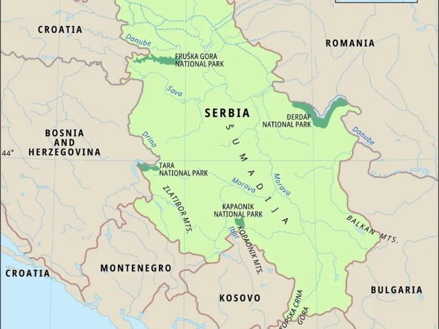 Tens of thousands rally in Serbia demanding elections