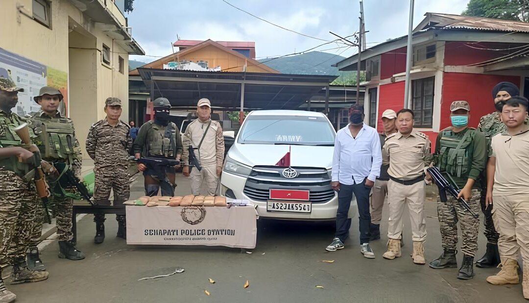 Fake Army Identity Busted: Over 15 Kg Suspected Opium Seized in Manipur, Driver Arrested