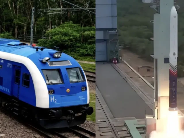 India Achieves Twin Milestones with Vikram-1 Launch and First Hydrogen Train