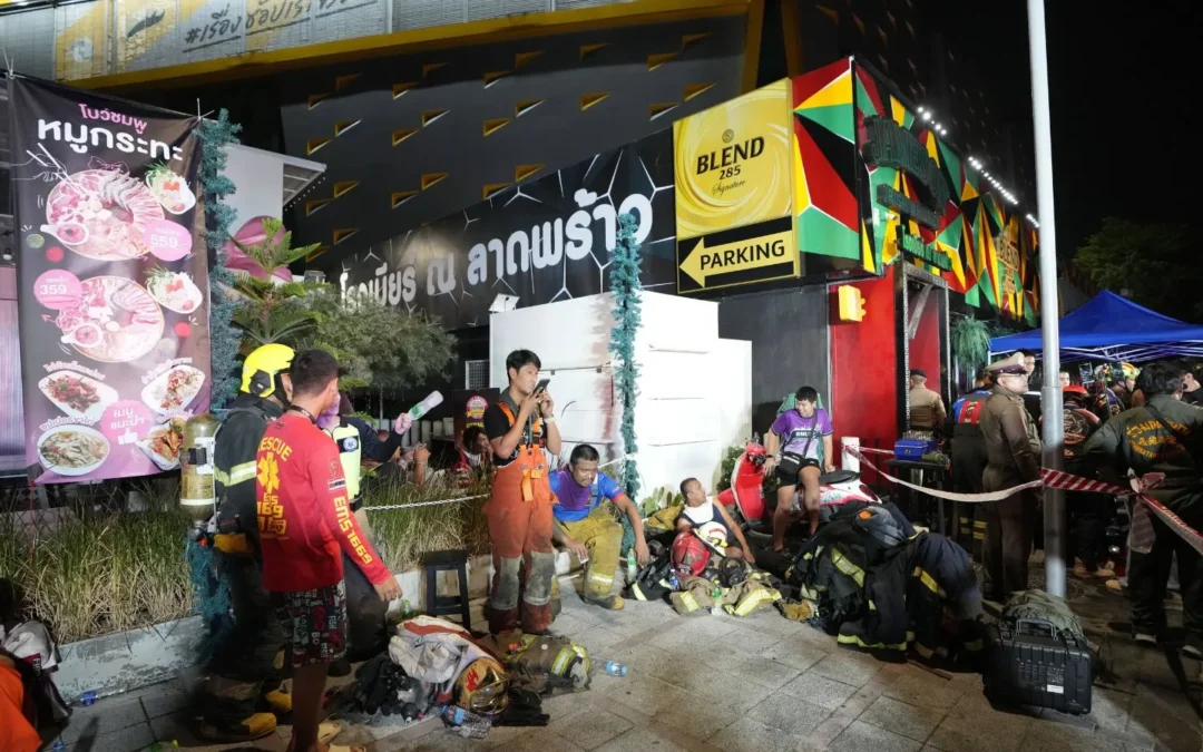 Bangkok Pub Fire Kills 27, Leaves Dozens Injured as Probe Begins