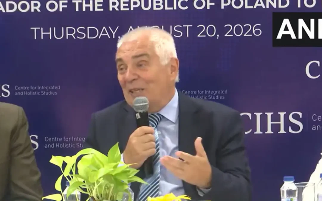 Poland Backs India’s Right to Pursue Terrorists, Says Envoy Piotr Antoni Switalski