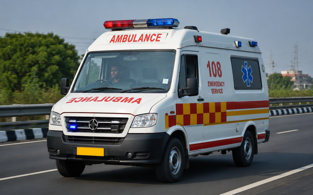 NHAI Sets 10-Minute Ambulance Response Target, Imposes ₹10,000 Penalty for Delays