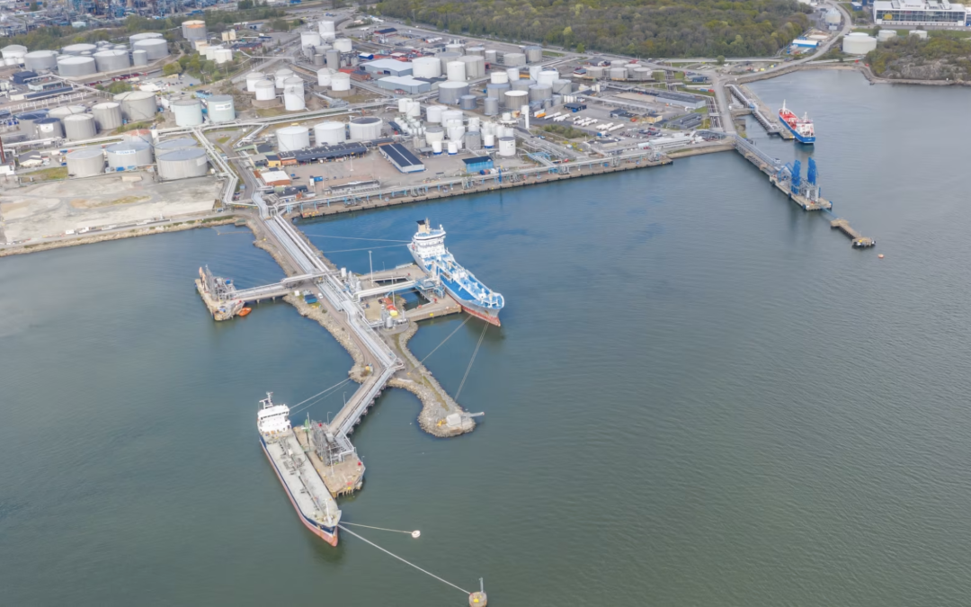 Surge in container volumes on direct services between the Port of Gothenburg and Asia