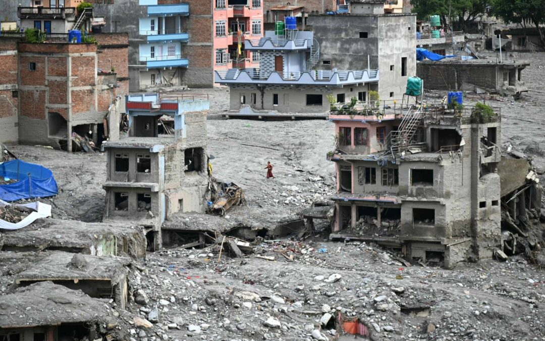 Study finds that human-driven warming helped destabilise slope behind fatal Nepal-Tibet flood