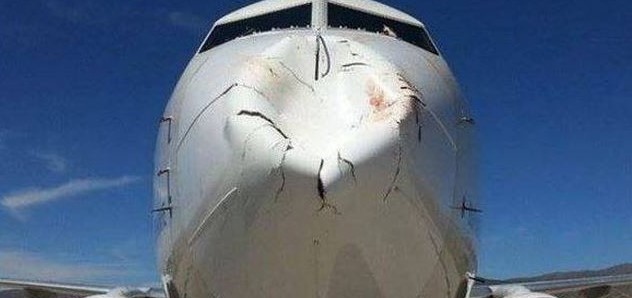 Patna-Lucknow IndiGo flight’s nose suffers damage, lightning strike among suspected causes.